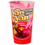 Yan Yan Double Dips Flavor Biscuit (Chocolate and Strawberry Dip)