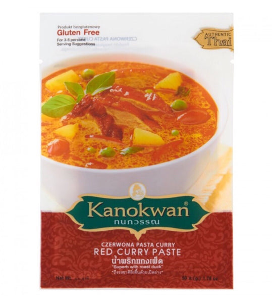 Kanokwan Red Curry Paste 50g - Asian Online Superstore UK