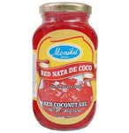 Monika Red Nata De Coco (Preserved Red Coconut Gel) 340g - Asian Online Superstore UK