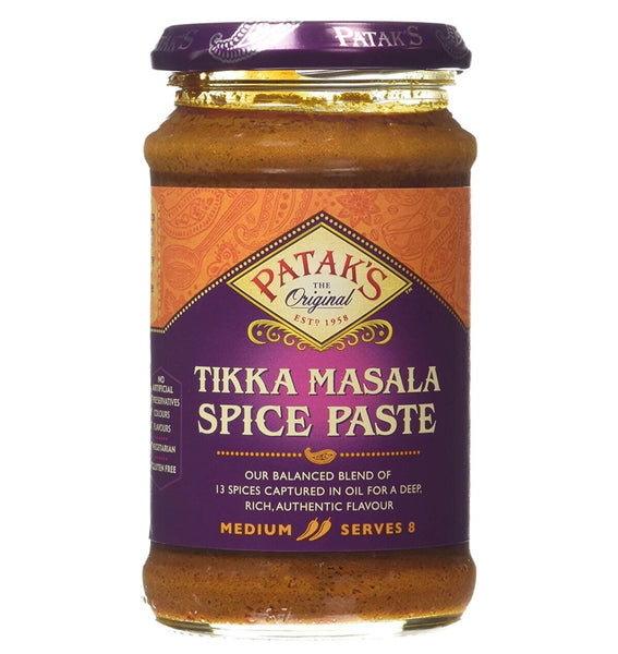 Patak’s Tikka Masala Spice Paste (Marinade) 283g - Asian Online Superstore UK