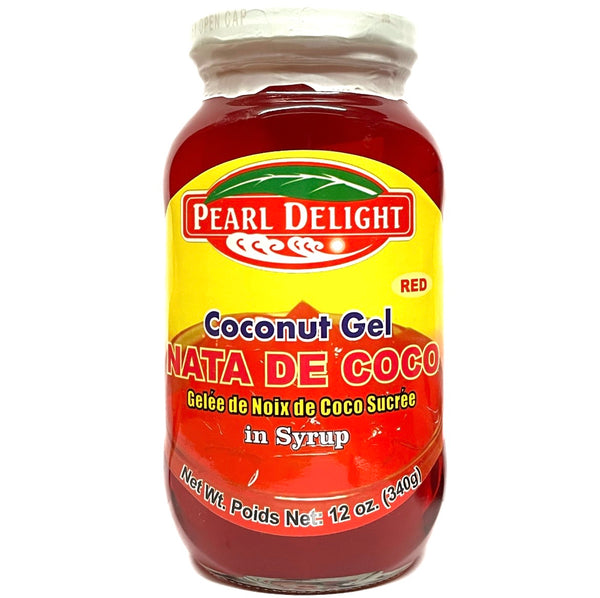Pearl Delight Nata De Coco Red (Coconut Gel) 340g - AOS Express