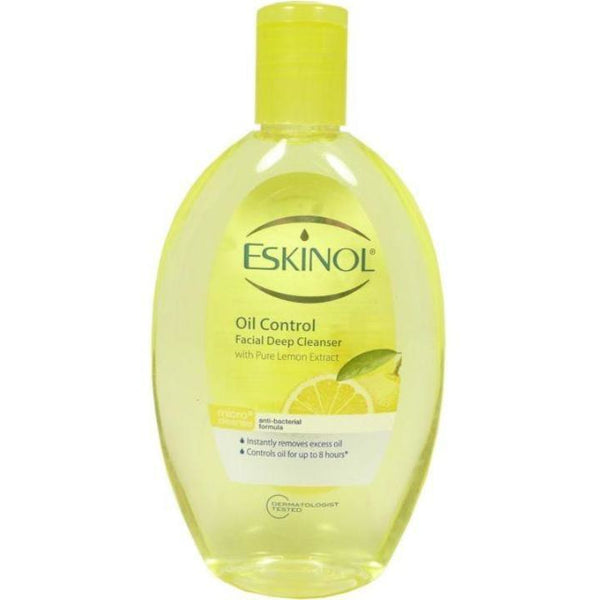 Eskinol Oil Control Facial Deep Cleanser with Pure Lemon Extract 225ml - Asian Online Superstore UK